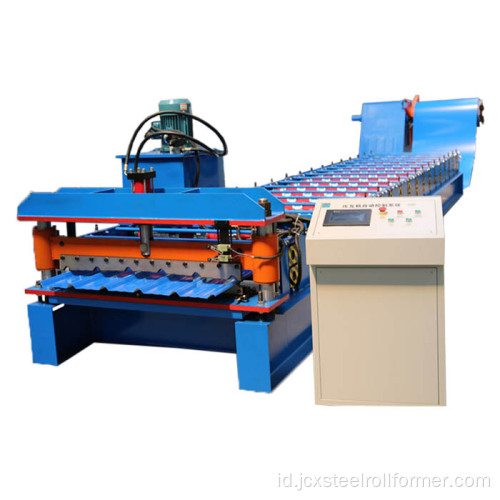 Kualitas tinggi Logam Genteng Roll Forming Machine